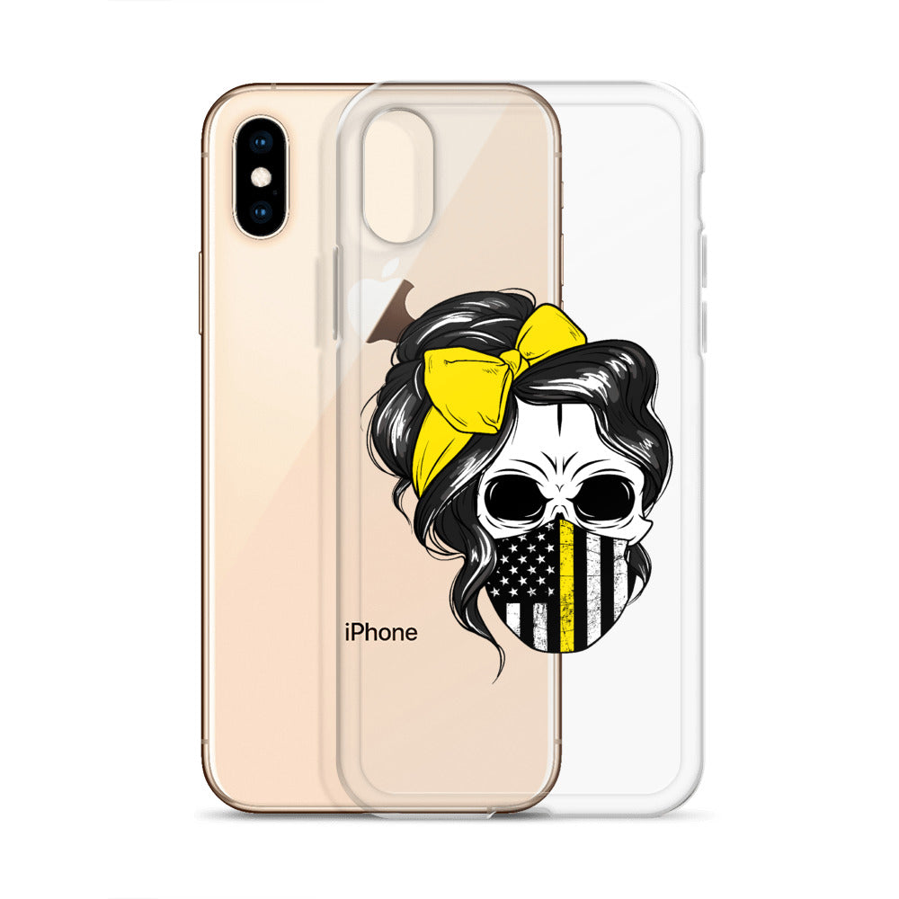 Thin Yellow Line iPhone Case - view 16
