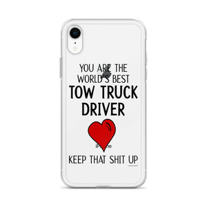 Tow Truck Driver iPhone Case