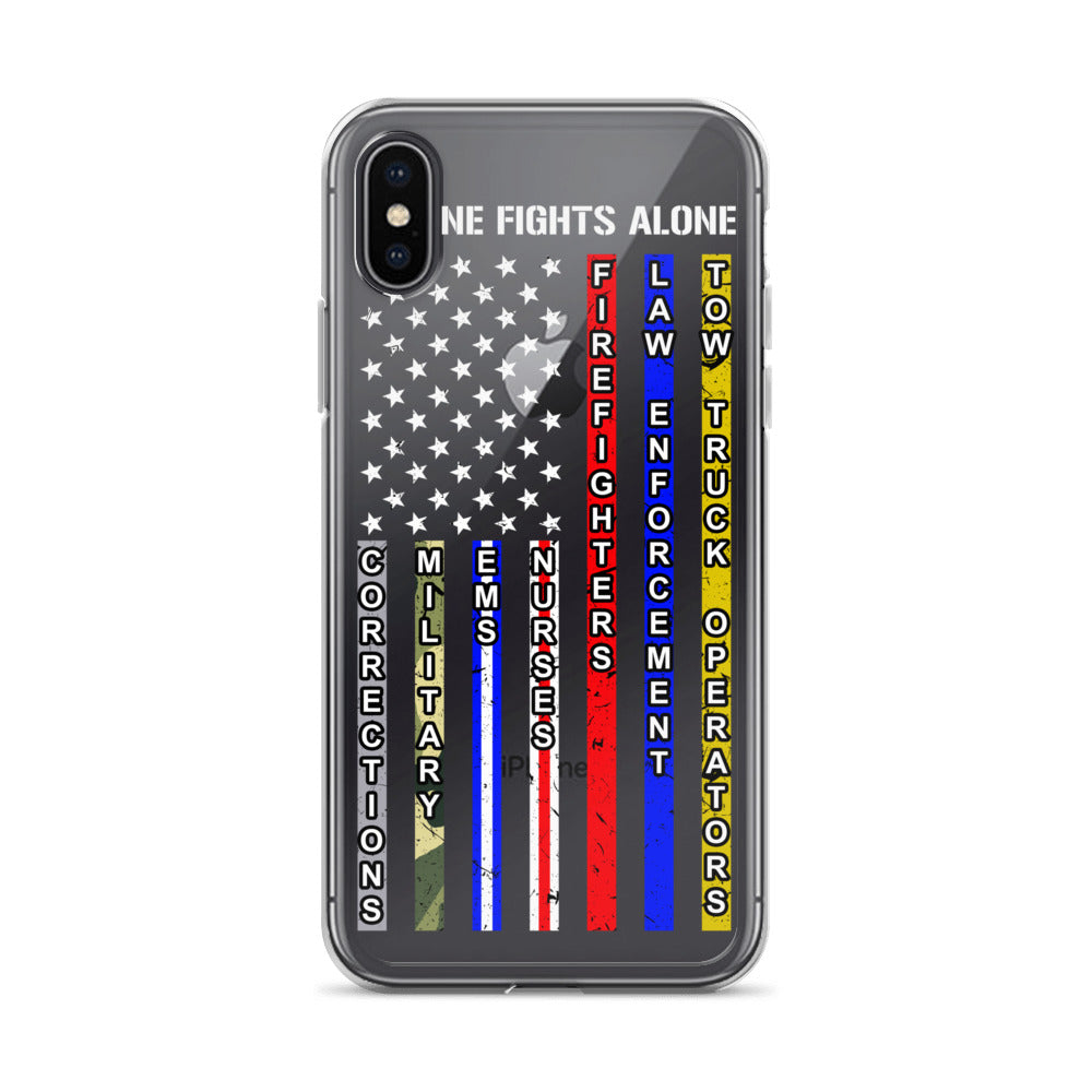 No One Fights Alone iPhone Case - view 5