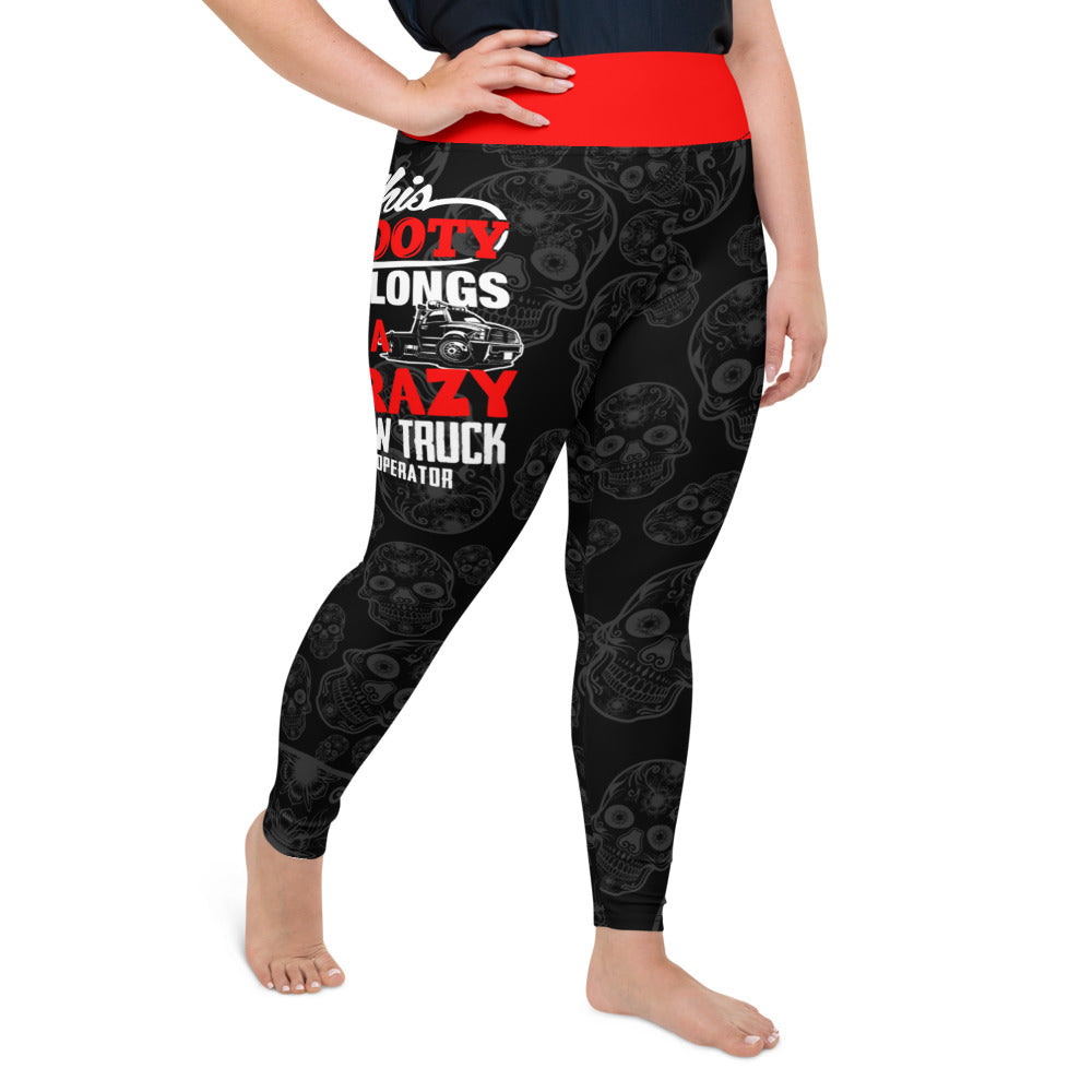 This Belongs TowTruck (Operator) Plus Size Leggings - view 8