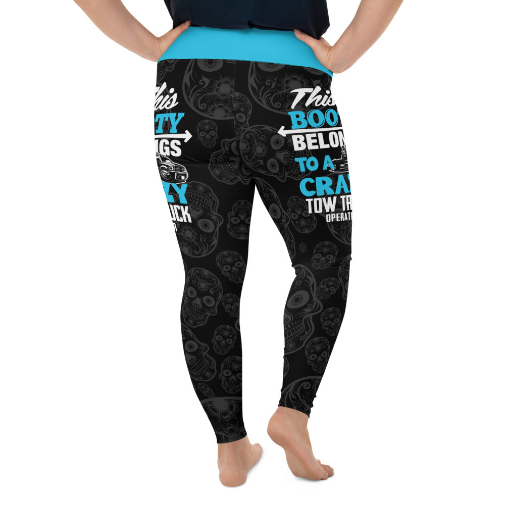This Belongs TowTruck (Operator) Plus Size Leggings - view 2