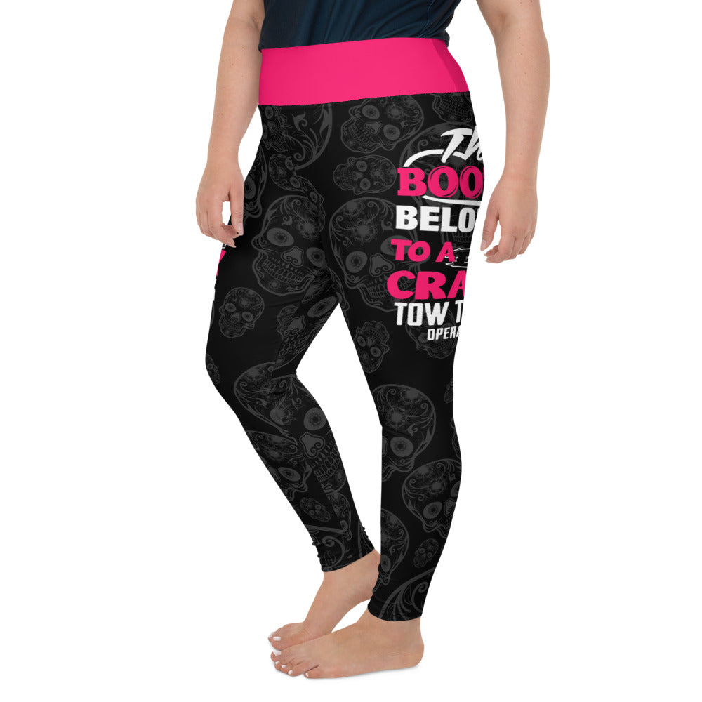 This Belongs TowTruck (Operator) Plus Size Leggings - view 4