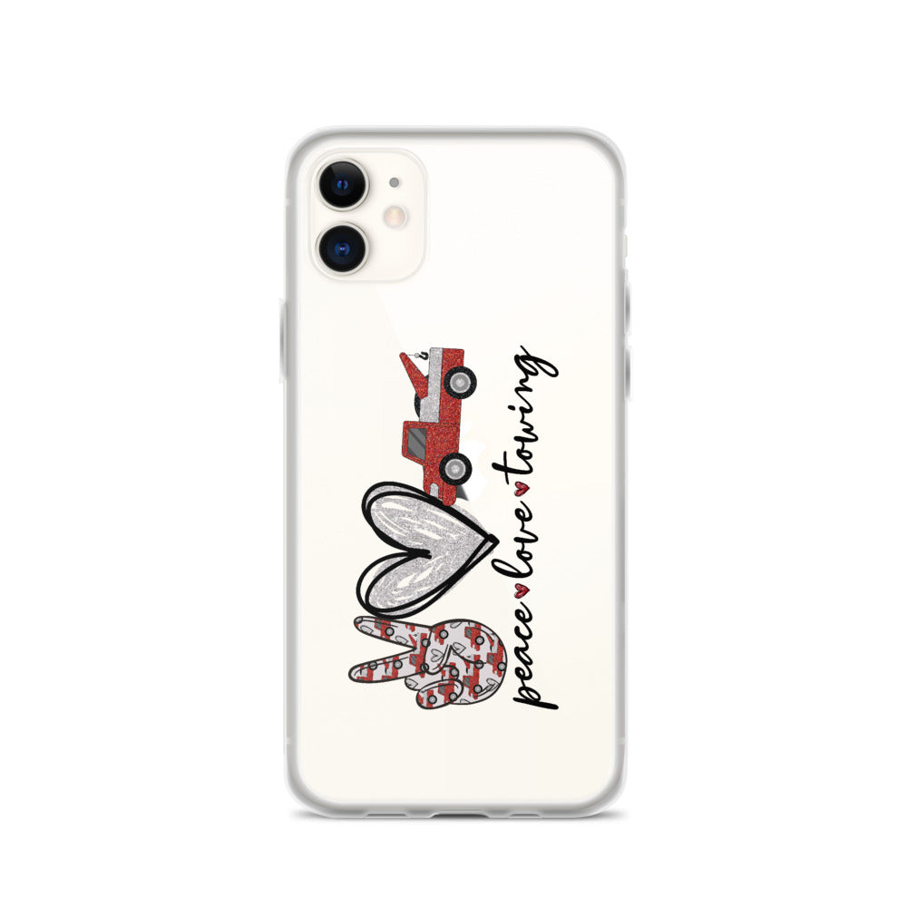 Peace Love Towing iPhone Case - view 2