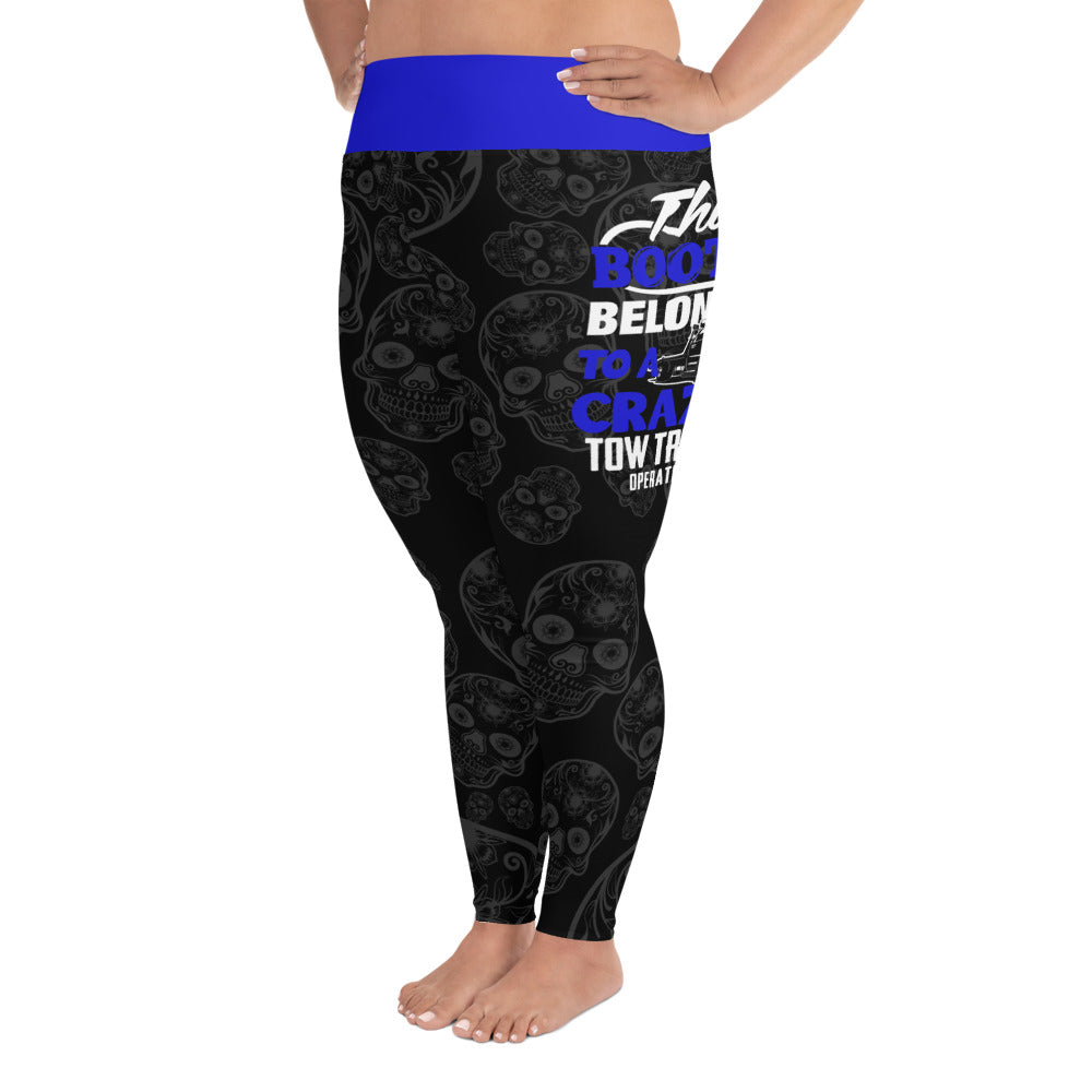 This Belongs TowTruck (Operator) Plus Size Leggings - view 4