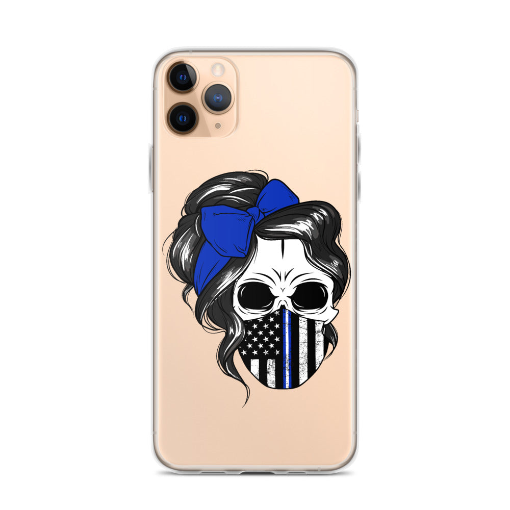 Thin Blue Line iPhone Case