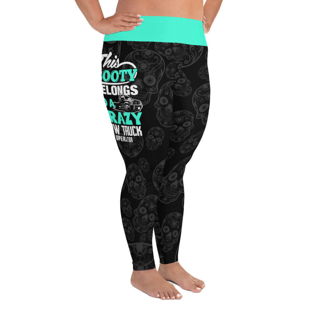 This Belongs TowTruck (Operator) Plus Size Leggings - view 3