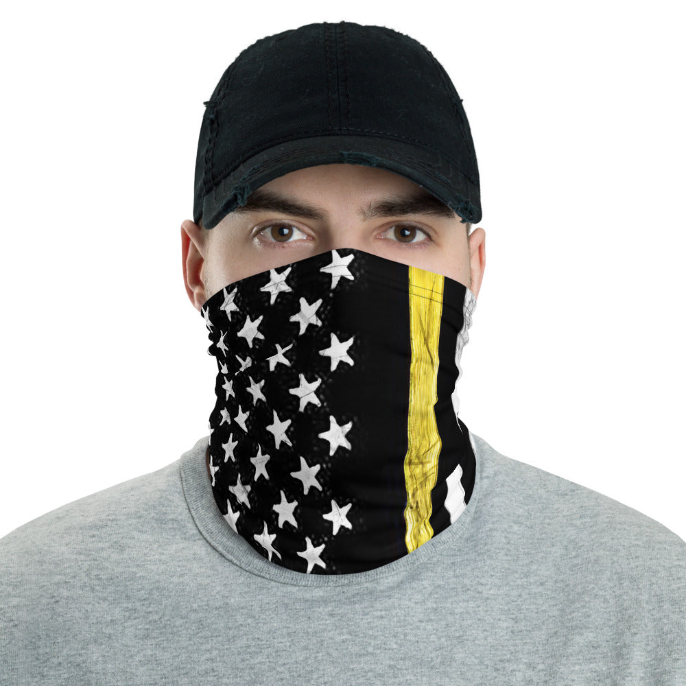 Thin Yellow Line Neck Gaiter - Premium Quality