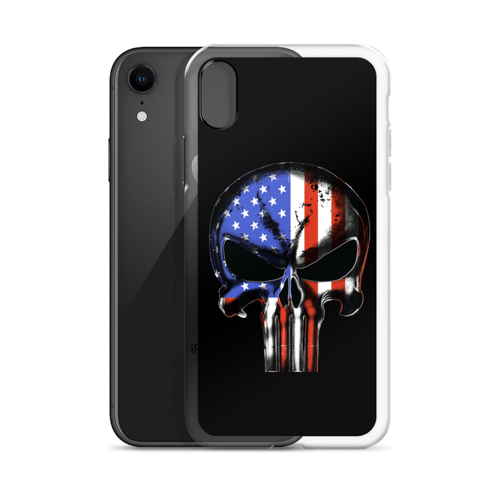 United States of America Flag Punisher iPhone Case - view 18