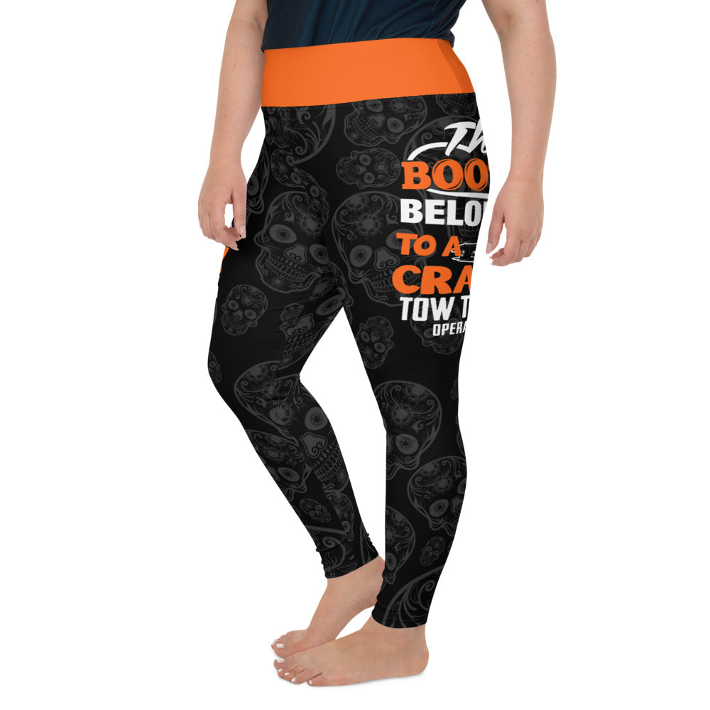 This Belongs TowTruck (Operator) Plus Size Leggings - view 4