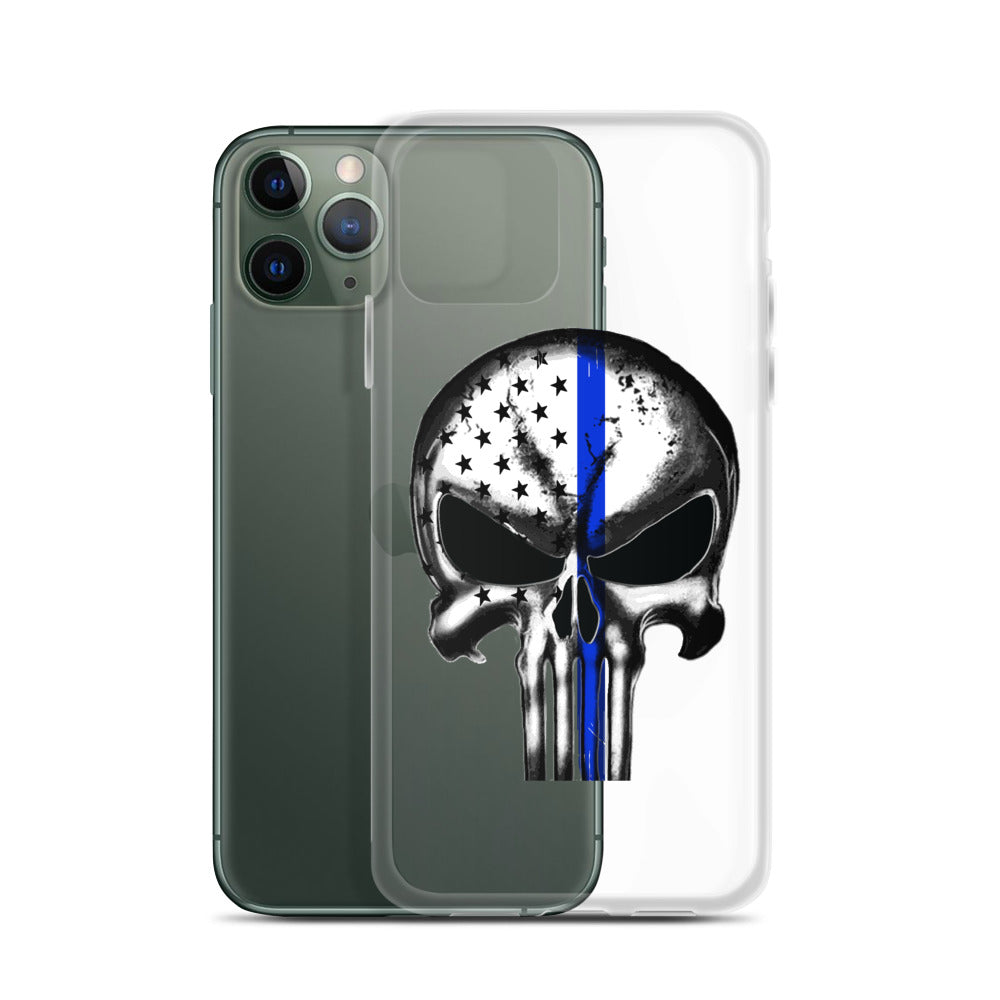 Thin Blue Line iPhone Case