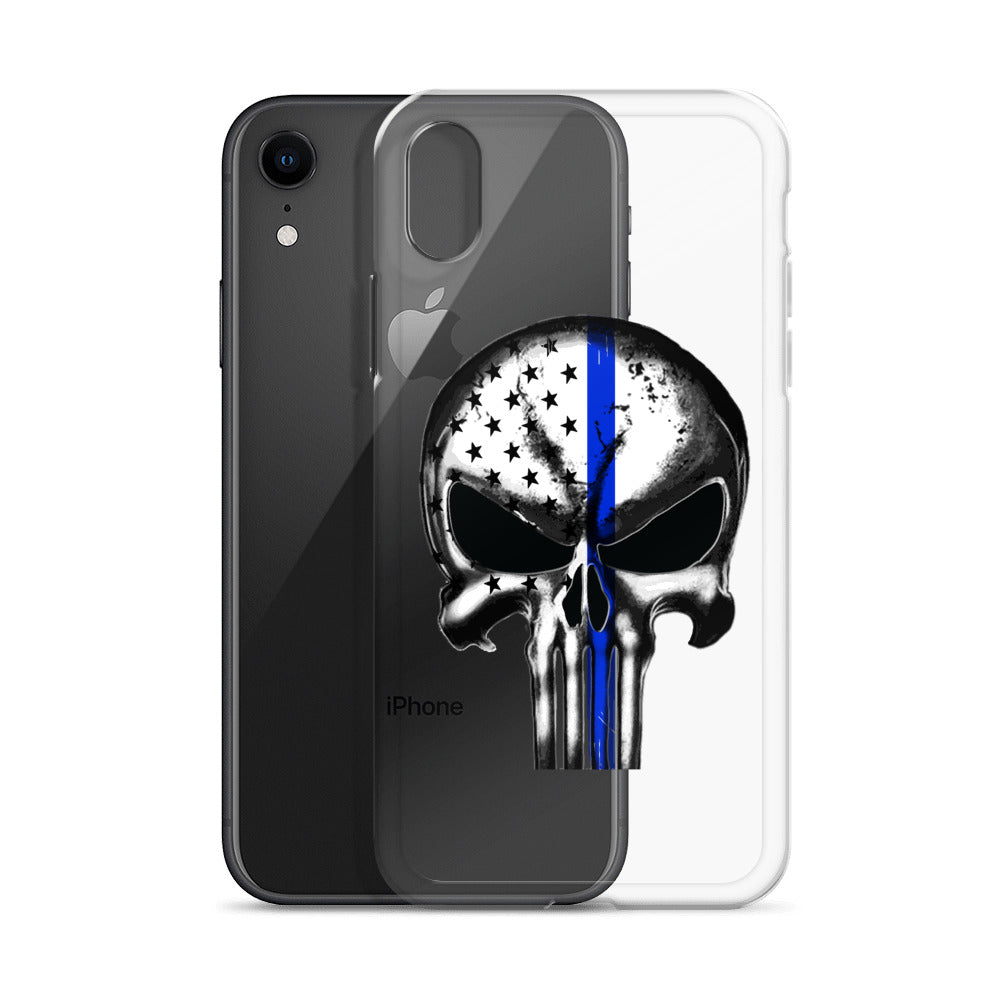 Thin Blue Line iPhone Case