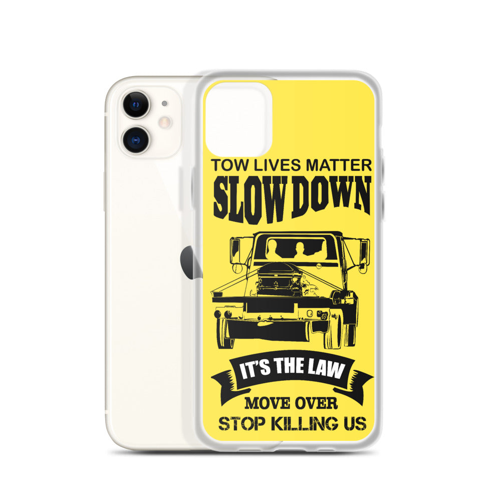 Slow down move over iPhone Case