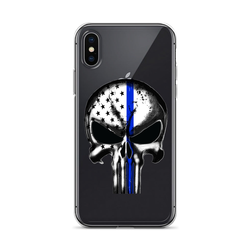 Thin Blue Line iPhone Case