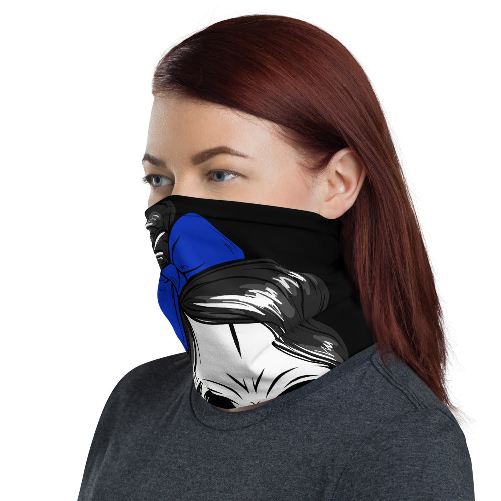 Thin Blue Line Neck Gaiter - Premium Quality - view 2