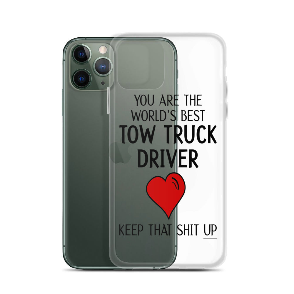 Tow Truck Driver iPhone Case - view 4