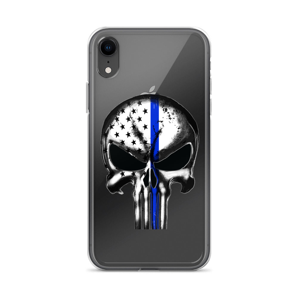 Thin Blue Line iPhone Case
