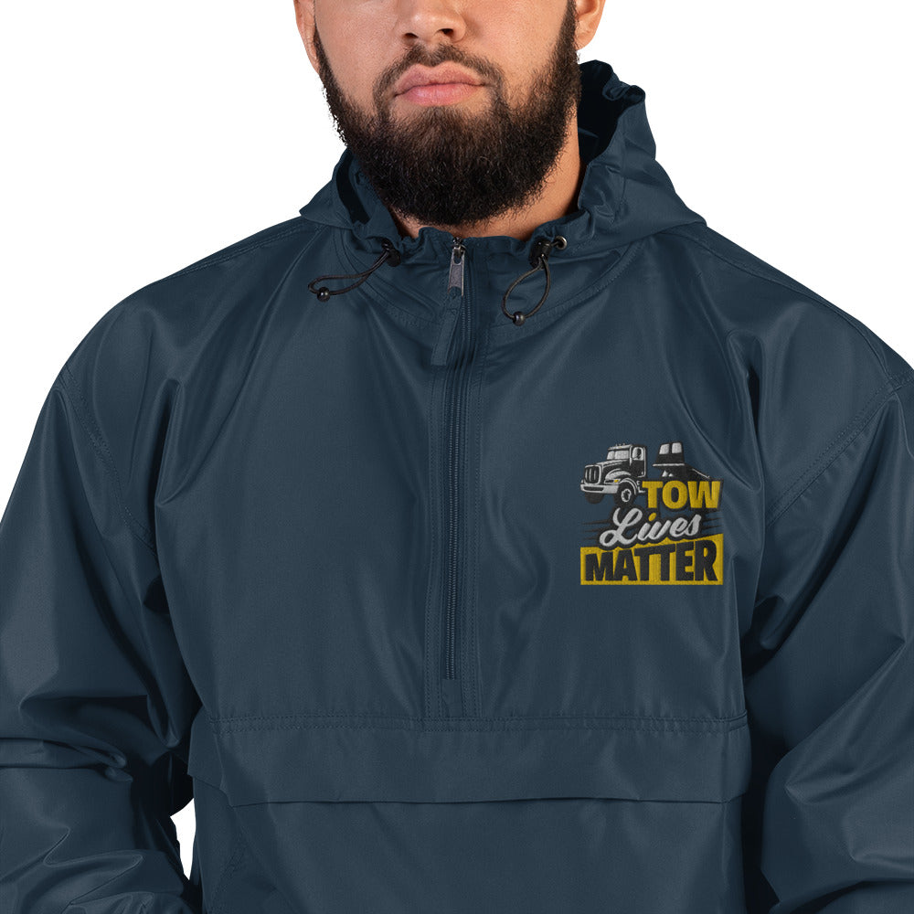 Towlivesmatter Embroidered Jacket - view 8