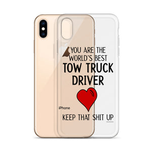 Tow Truck Driver iPhone Case