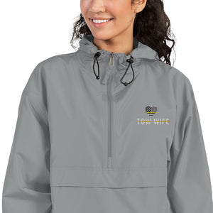 Tow Wife Embroidered Packable Jacket