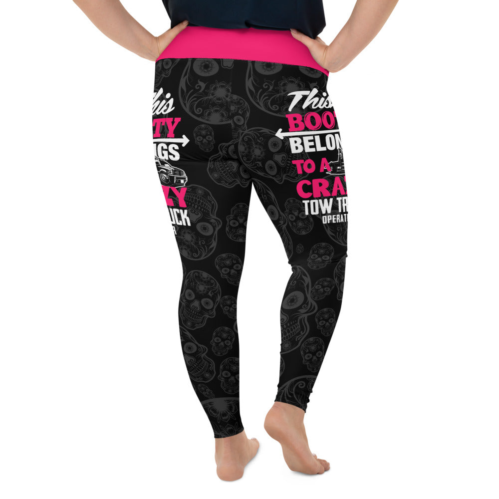 This Belongs TowTruck (Operator) Plus Size Leggings - view 2