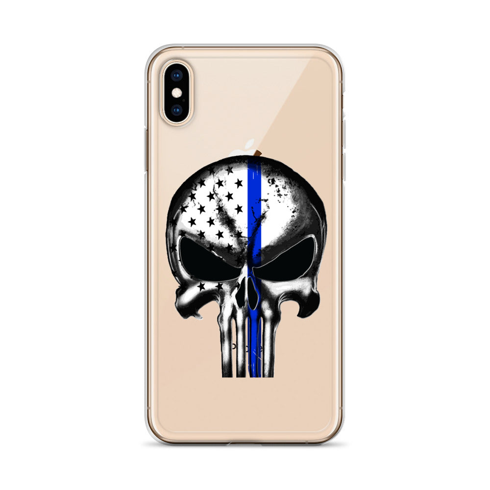 Thin Blue Line iPhone Case