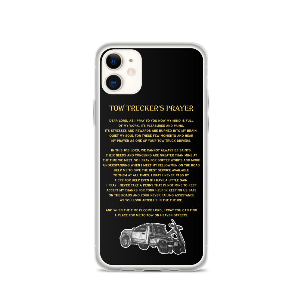 Tow Operator Prayer iPhone Case - view 2