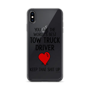 Tow Truck Driver iPhone Case