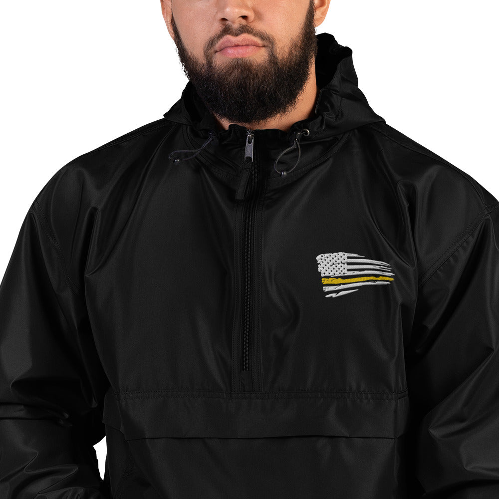 Thin Yellow Line Embroidered Jacket
