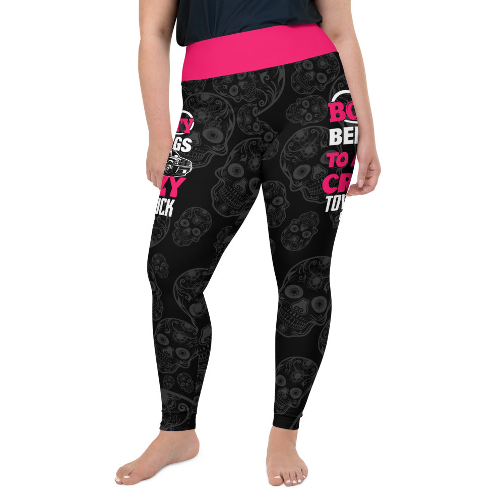 This Belongs TowTruck (Operator) Plus Size Leggings