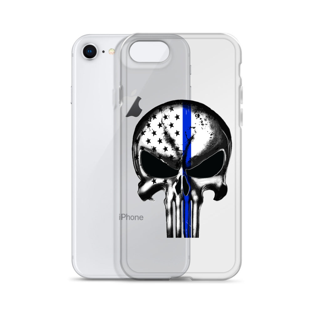 Thin Blue Line iPhone Case - view 12