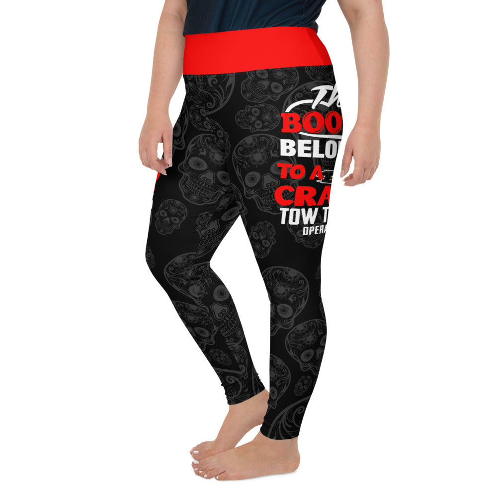 This Belongs TowTruck (Operator) Plus Size Leggings - view 9
