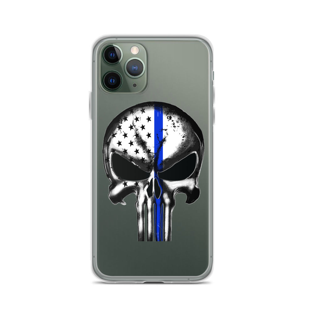 Thin Blue Line iPhone Case