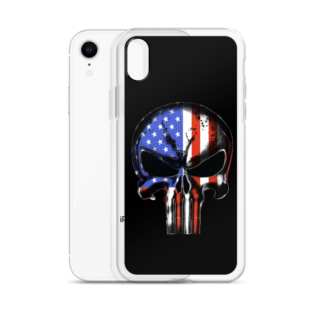 United States of America Flag Punisher iPhone Case - view 20