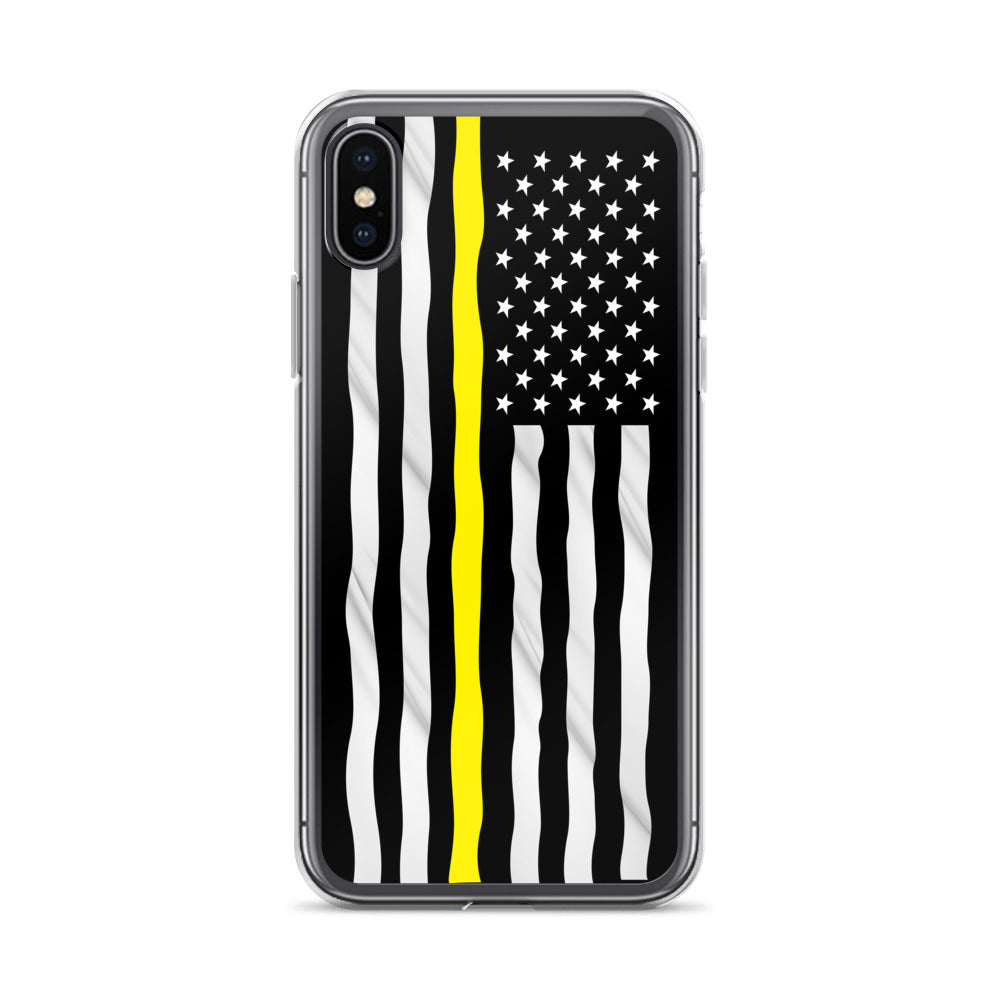 Thin Yellow Line iPhone Case - view 6