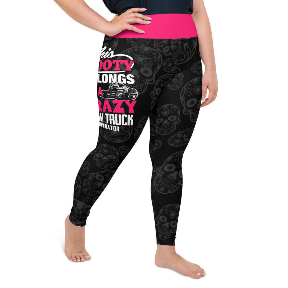 This Belongs TowTruck (Operator) Plus Size Leggings - view 3
