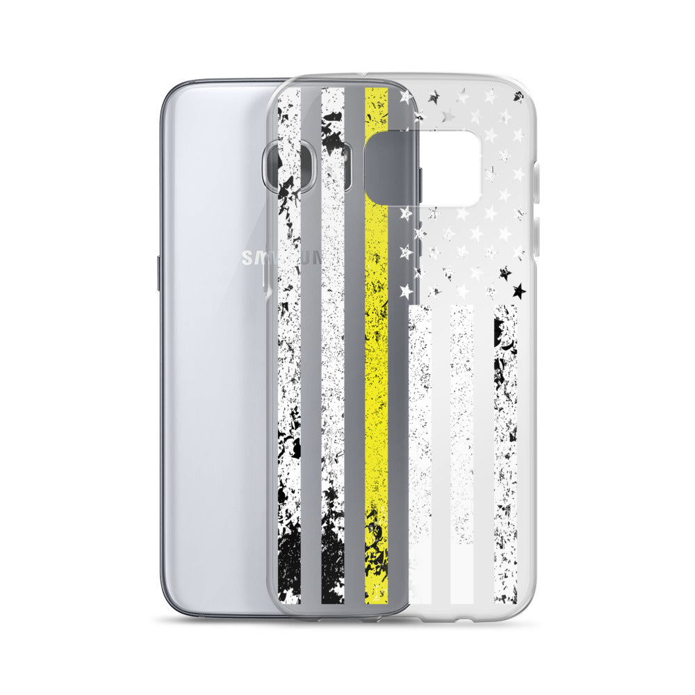 Thin Yellow Line Samsung Case - view 4