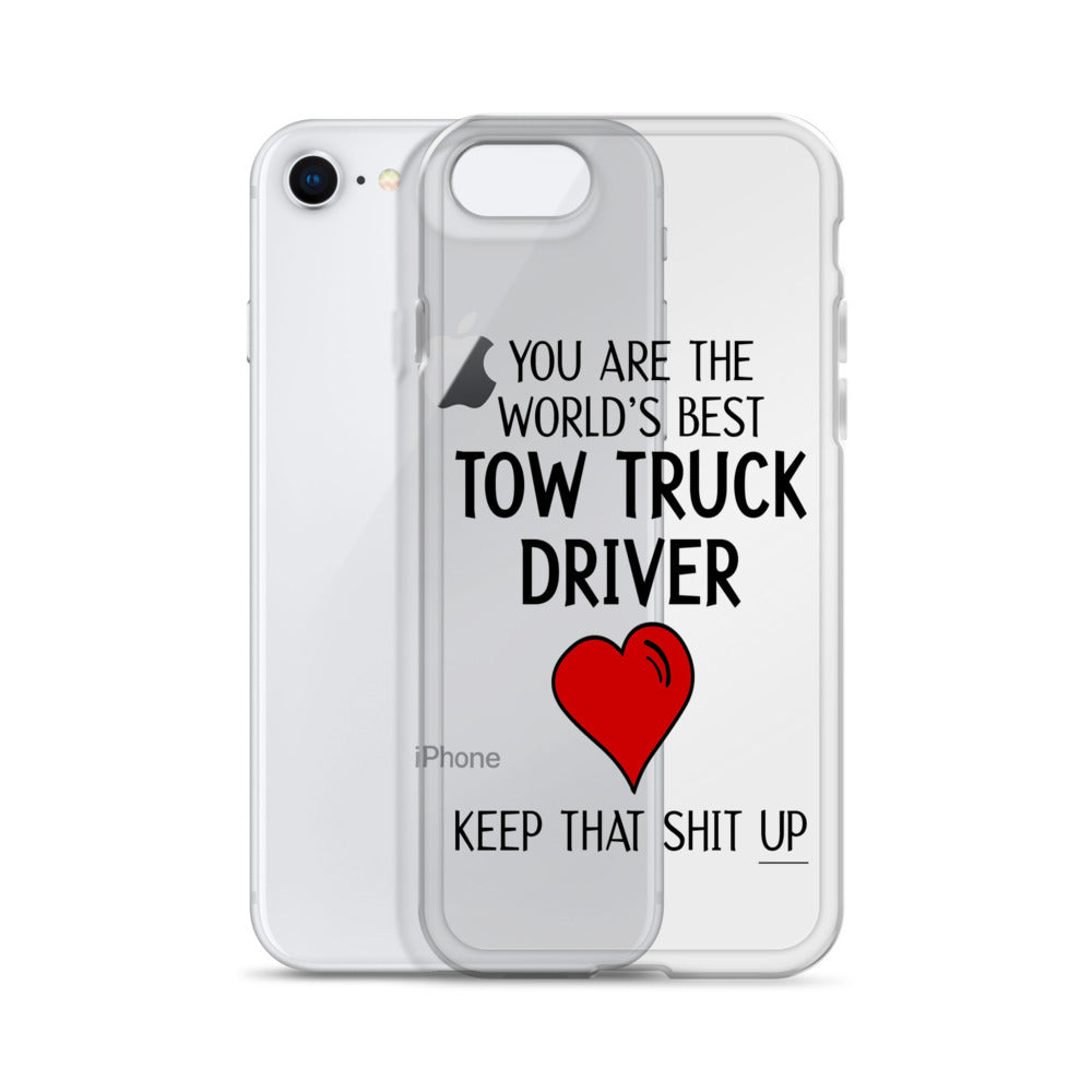 Tow Truck Driver iPhone Case - view 12