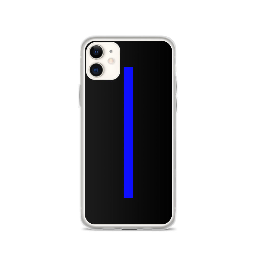 Thin Blue Line iPhone Case - view 2