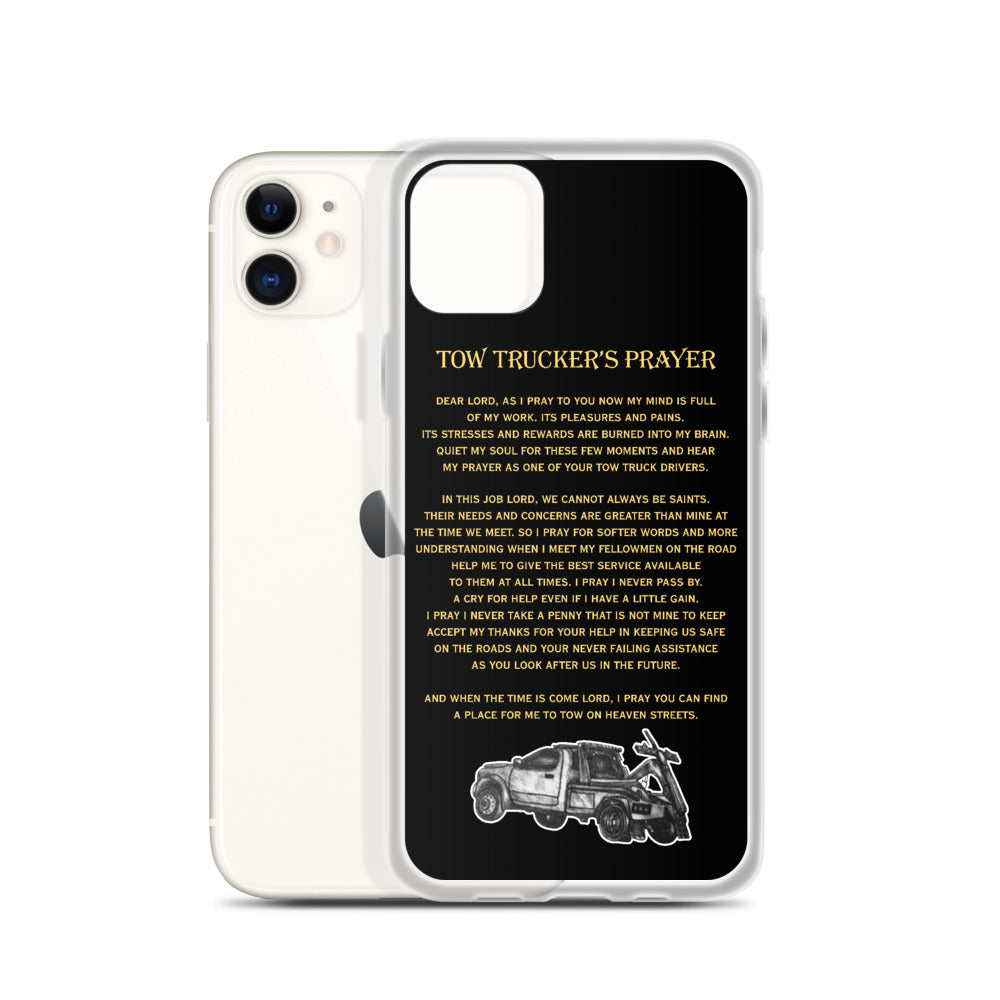 Tow Operator Prayer iPhone Case