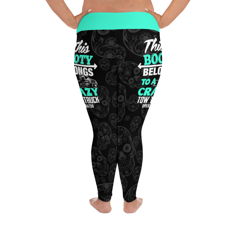 This Belongs TowTruck (Operator) Plus Size Leggings - view 2