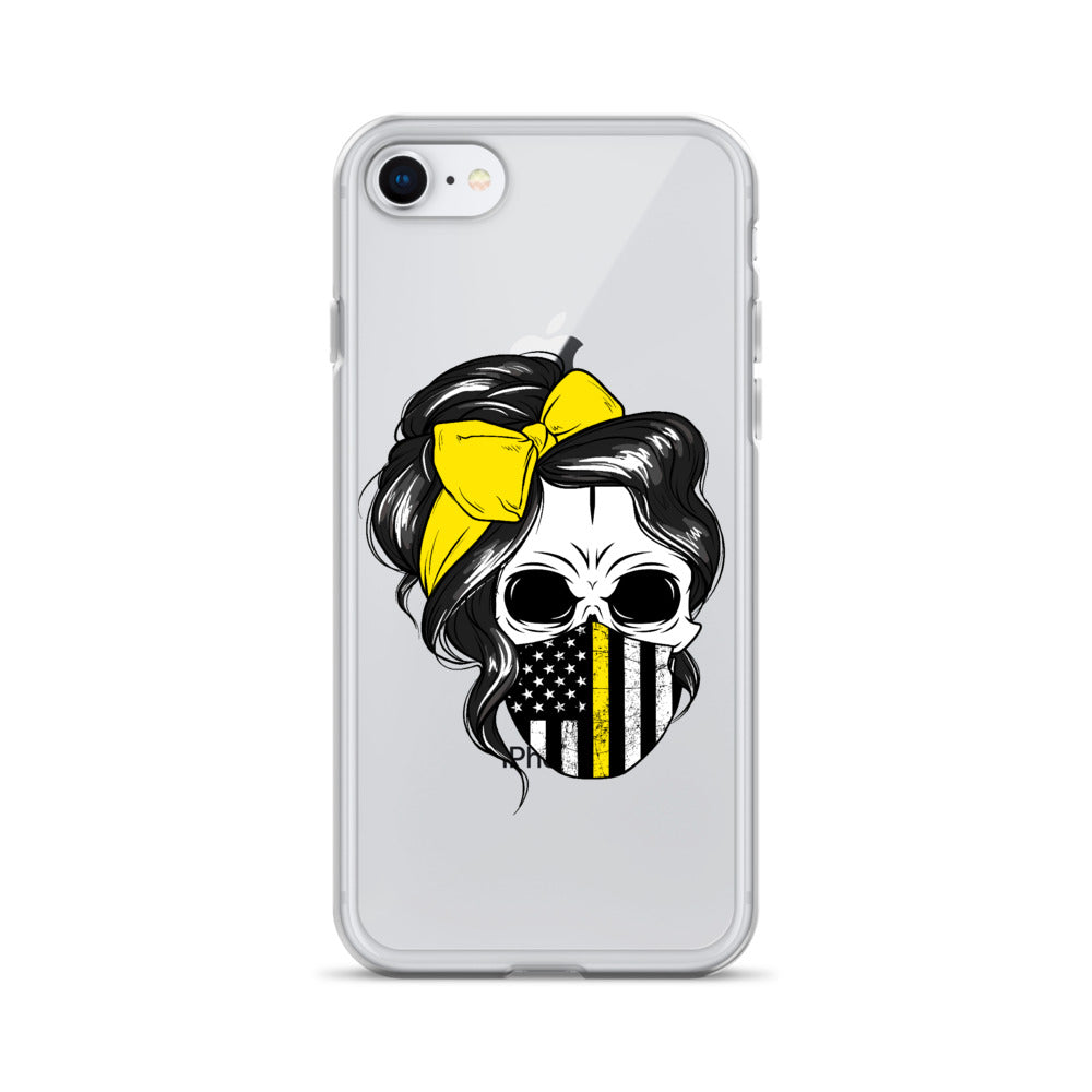 Thin Yellow Line iPhone Case - view 11