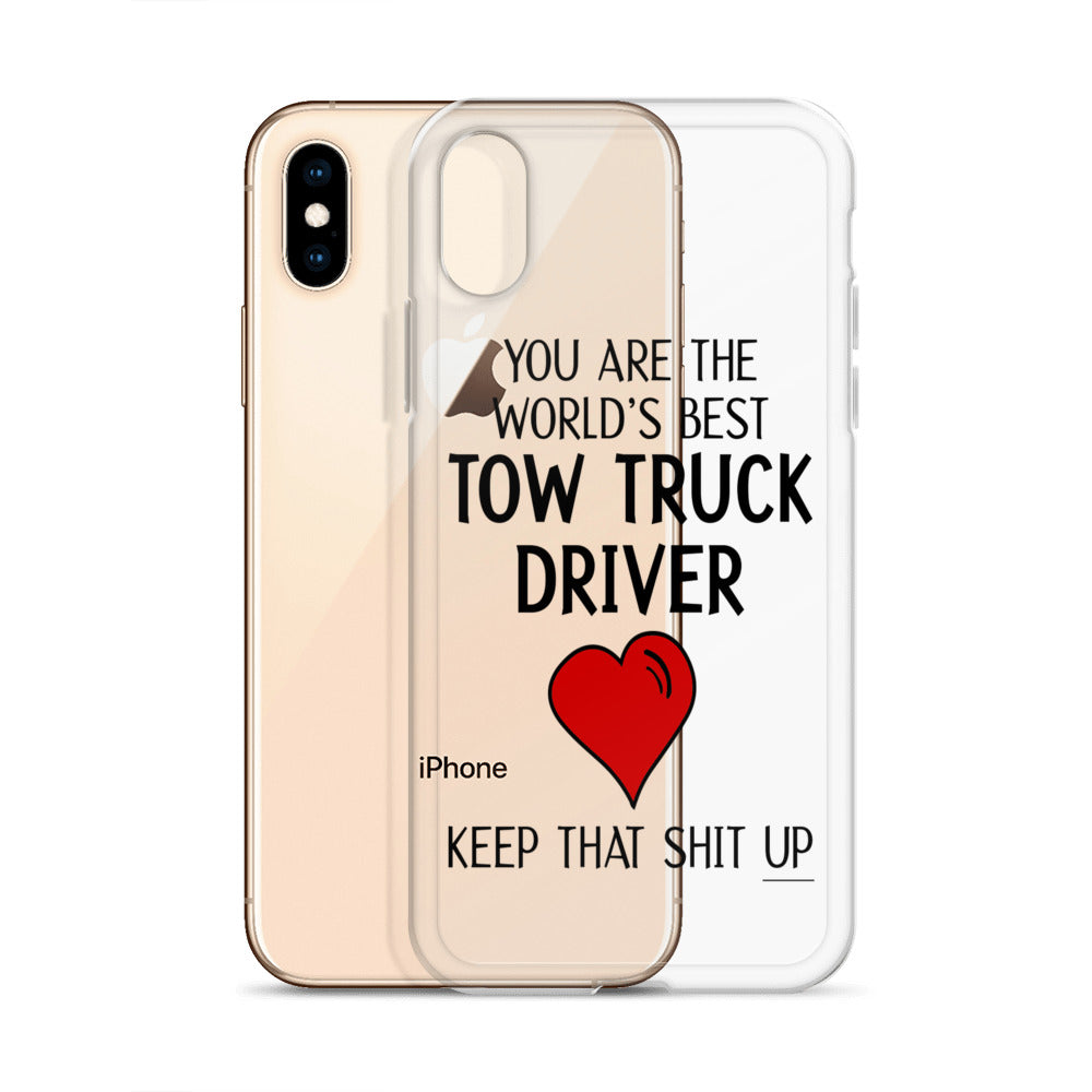 Tow Truck Driver iPhone Case - view 16