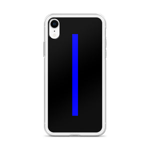 Thin Blue Line iPhone Case