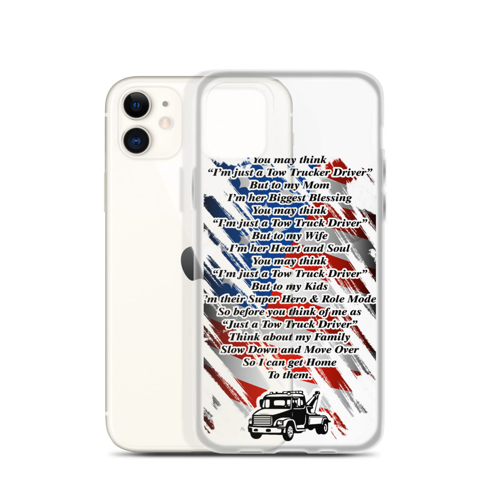 Tow Operator Prayer iPhone Case