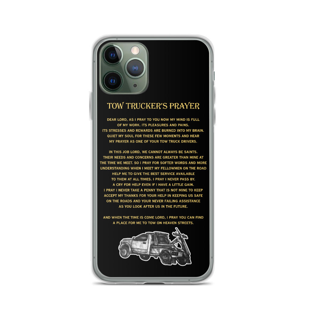 Tow Operator Prayer iPhone Case - view 3