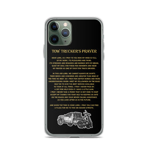 Tow Operator Prayer iPhone Case