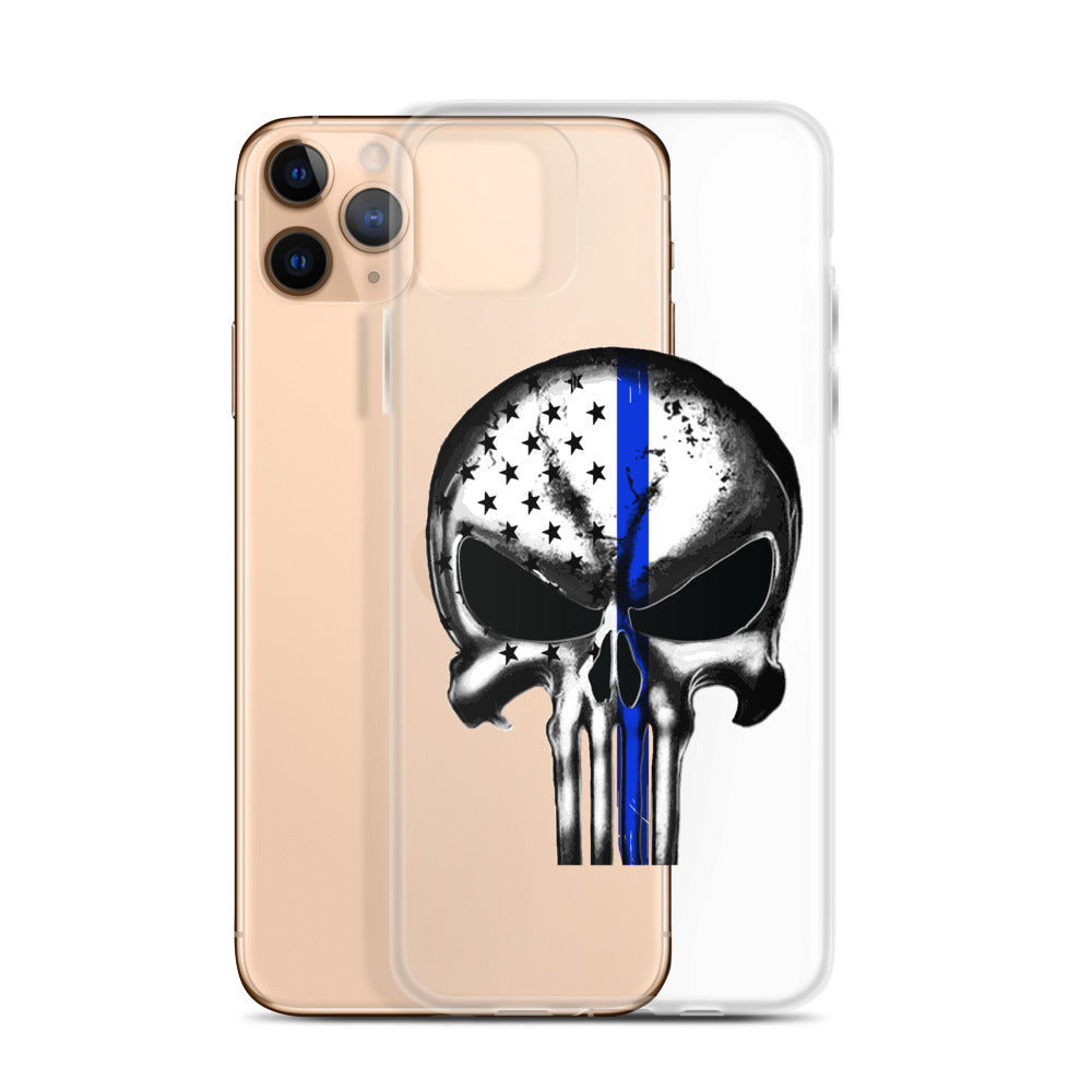 Thin Blue Line iPhone Case
