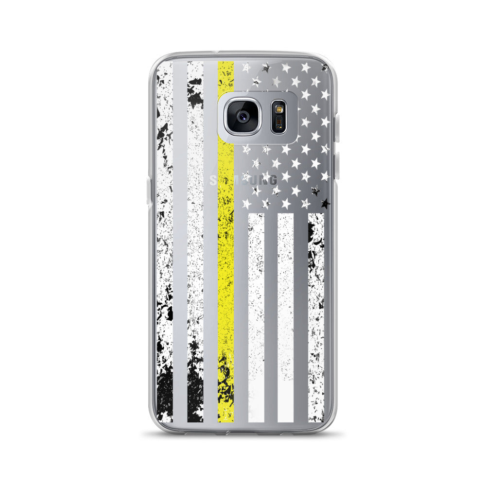 Thin Yellow Line Samsung Case - view 3