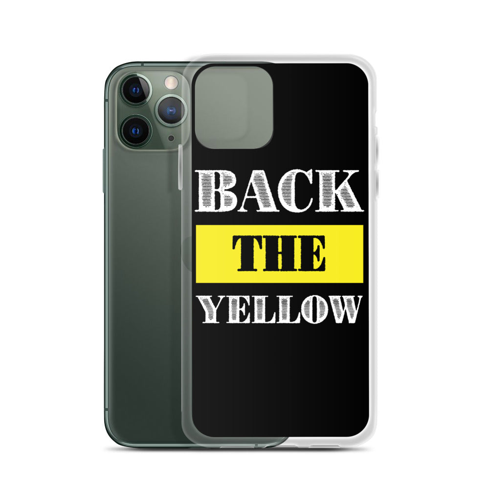 Back The Yellow iPhone Case - view 4