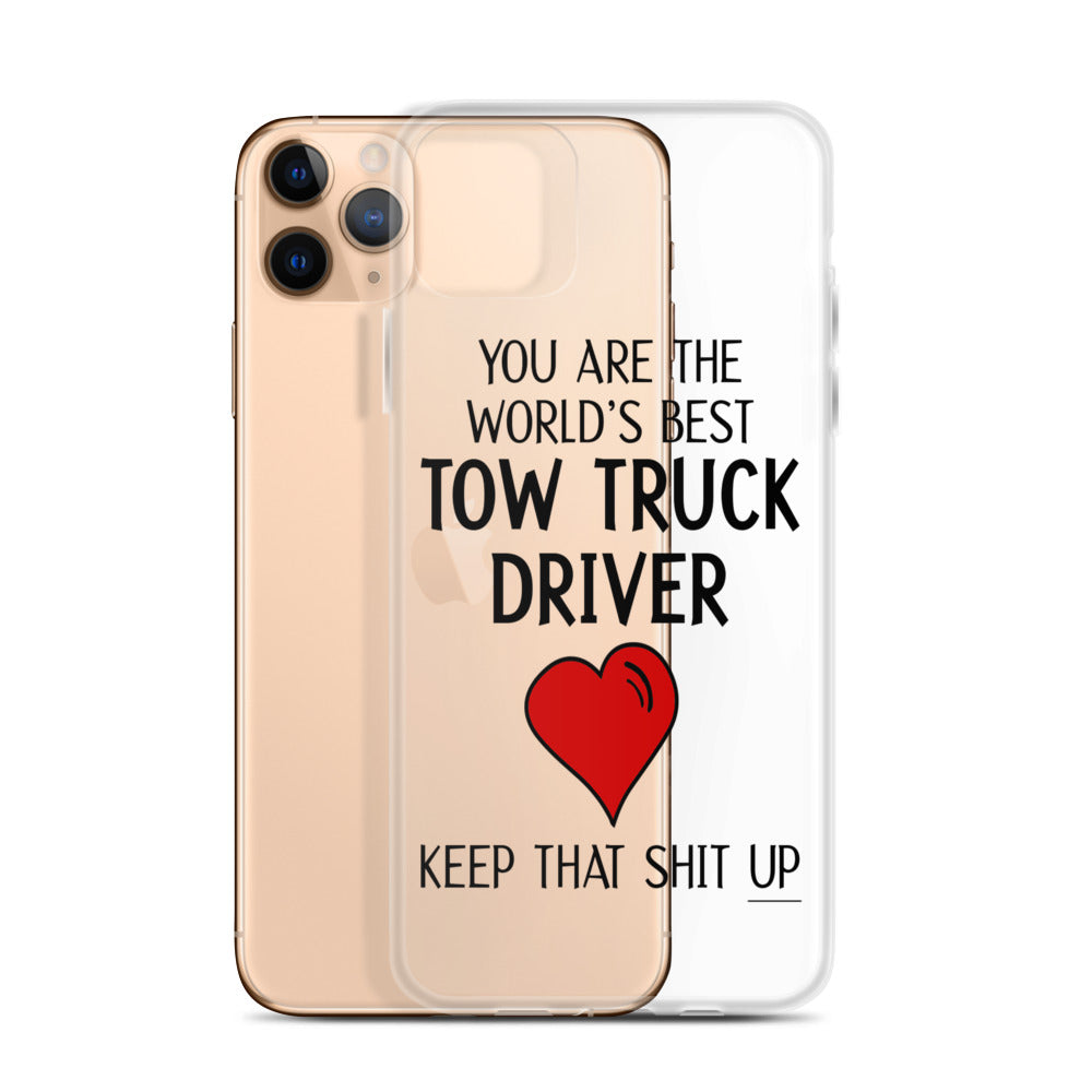 Tow Truck Driver iPhone Case - view 6
